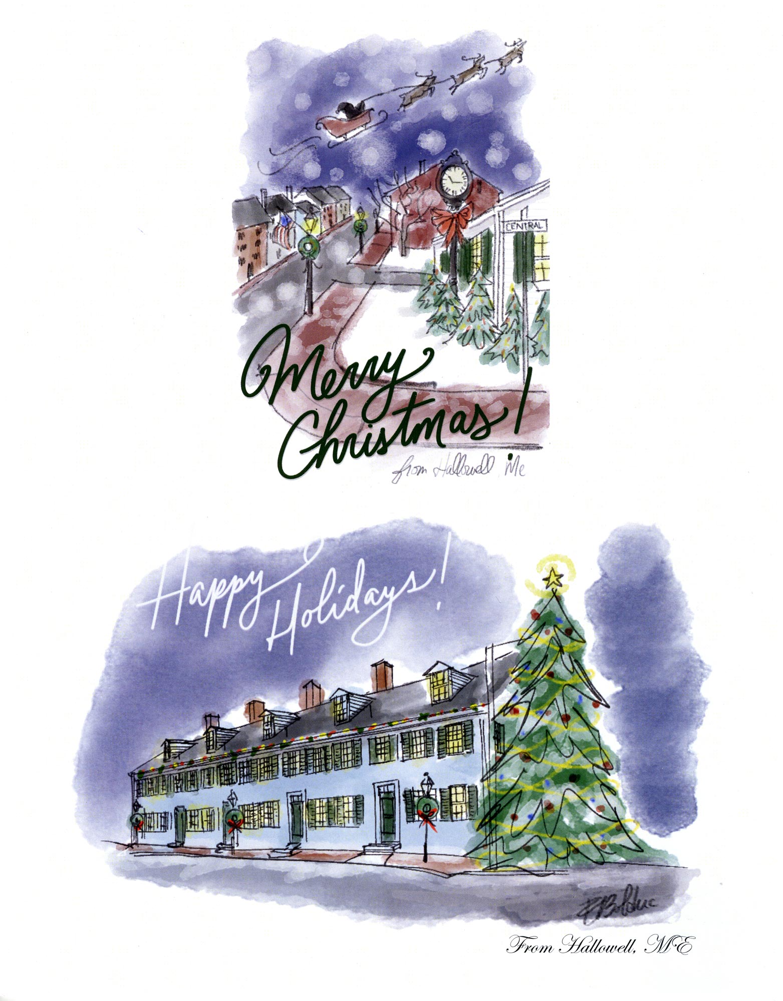 Row House Holiday Cards